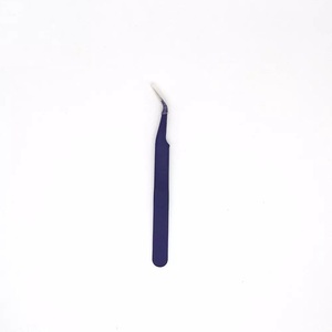 Pince à cils légère la plus populaire, ultra-fine et pointue, prix de gros, en acier inoxydable super résistant - Product Image 4