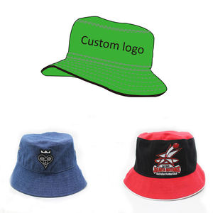 Chapeau Bob Personnalisé Brodé en Coton Unisexe, Chapeau de Soleil d'Été à Large Bord, Casquette de Pêcheur pour Activités de Plein Air, Plage et Voyage - Product Image 3