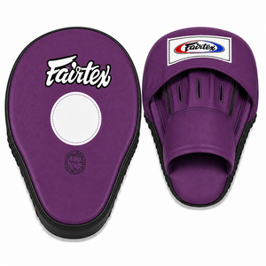เป้าซ้อมมวยหนังแท้ Fairtex Original สีม่วง สำหรับฝึกซ้อมคิกบ็อกซิ่ง ชกมวย  แบบโค้ง - Product Image 1