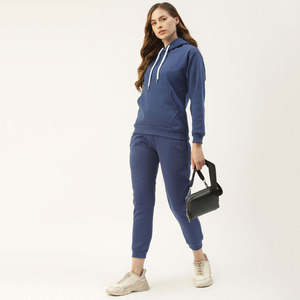 Conjunto Deportivo de 2 Piezas con Capucha para Mujer, Tejido de Punto, de Alta Calidad, Ecológico, Transpirable, para Invierno y Primavera - Product Image 6