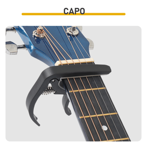 Guitarra Acústica Azul de 41 Pulgadas, Tipo Dreadnought, con Cutaway, Cuerdas, Estuche, Afinador, Llave Inglesa, Paquete Completo Todo en Uno - Product Image 4