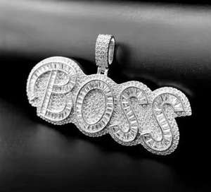 Pendentif Hip Hop personnalisé en argent 925 avec visage de lion, serti de moissanite VVS, style Iced Out, unisexe, pour soirée - Product Image 2