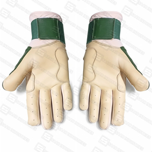 Gants de frappe de baseball souples professionnels en cuir véritable personnalisés avec un design unique pour l'entraînement des adultes et des jeunes ambidextre - Product Image 3