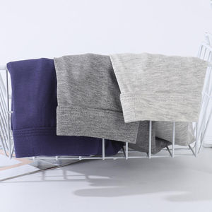 Ropa Interior Masculina Casual de Spandex/Algodón, Tejido Liso Teñido, Ecológica, Personalizable, de Secado Rápido, Cómoda y de Cintura Alta - Product Image 4