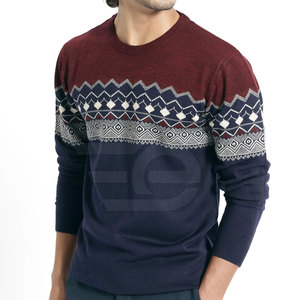 Pulls pour hommes, décontractés, à manches longues, tricotés, chauds, légers, col rond, mode, vêtements confortables pour hommes - Product Image 2