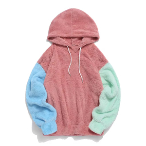 Sweat à capuche unisexe en polaire d'agneau avec fermeture éclair, coupe oversize, épais et chaud, personnalisable pour homme, haute qualité, très vendu - Product Image 5