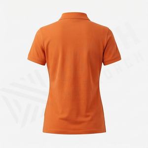 T-shirt de golf personnalisé pour femme, coupe ajustée, col à revers, manches courtes, polos personnalisables, vêtements haut de gamme, couleur sur mesure E - Product Image 2