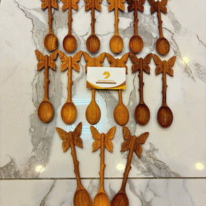 Cuchara de madera de acacia pura de origen vietnamita para cocinar en sartenes antiadherentes y servir comidas deliciosas a diario por 99 Gold Data Co. - Product Image 3