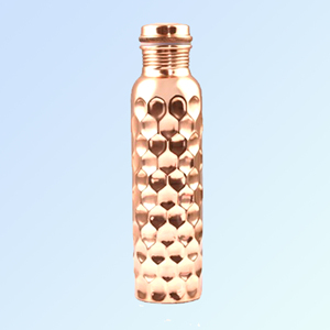 Eco Friendly Copper <b>Bottle</b> 750ml to 1000ml | Handmade Reusable Copper <b>Water</b> <b>Bottle</b> for Sustainable Living - Product Image 1
