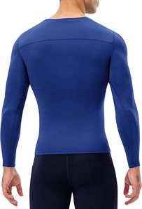 Men's Compression Long Sleeve Performance Shirt Premium Quick Dry Compression Base <b>Layer</b> <b>Top</b> Men's Athletic Compression Training - Product Image 3