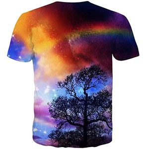 Camiseta Ligera y Transpirable para Hombre con Diseño Artístico de Galaxia y Nebulosa, Diseños de Lujo, Manga Corta, Opciones Personalizables, Servicios OEM - Product Image 3