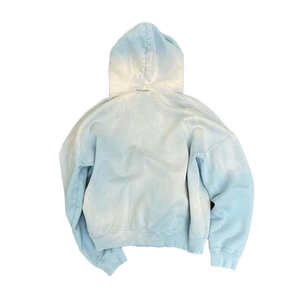 เสื้อฮู้ดดี้ผ้าฝ้ายเฟรนช์เทอร์รี่คุณภาพสูงแบบสั่งทำพิเศษ สไตล์สตรีทแวร์ยอดนิยม ดีไซน์ขาดๆ แบบครอป แฟชั่น - Product Image 2