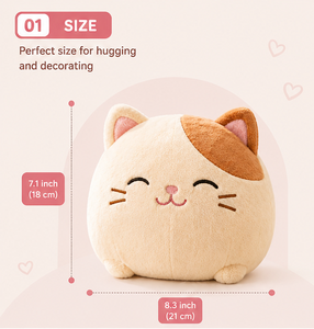 Peluche de Ballena Kawaii, Peluche de Animales Marinos, Peluche Suave y Adorable de Vida Marina, Juguete de Regalo para Niños y Coleccionistas - Product Image 2