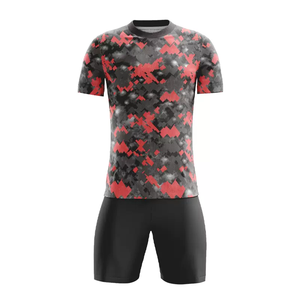 Uniformes de Fútbol a Precios Competitivos, Conjunto Corto con Sublimación, Material Personalizado, Transpirable, Absorbente de Humedad, Secado Rápido, para Equipos - Product Image 2