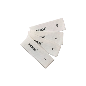 Étiquettes tissées personnalisées avec logo - Étiquettes privées sur mesure pour accessoires, vente en gros disponible - Product Image 2