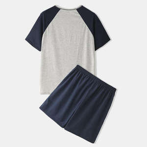 Conjunto de Camiseta y Pantalones Cortos Casuales para Hombre de Alta Calidad, Ropa Deportiva Transpirable de Verano, Flexibilidad, Movimiento Fácil, Comodidad Diaria - Product Image 2