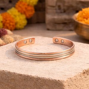 Minimalist <b>Copper</b> Bracelet Handmade Unisex Bracelet Manufacturer Exporter - Product Image 3