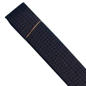 Cinturón de Karate Negro para Adultos, Unisex, Poliéster/Algodón, Transpirable, Liso, con Logotipo Personalizado Impreso por Transferencia de Calor, Ropa de Artes Marciales - Product Image 3