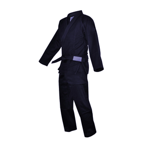 Uniforme de Judo Azul para Adultos Unisex, 100% Algodón, Resistente, Teñido Liso, Kit de Ropa para Artes Marciales, Disponible en Stock - Product Image 3