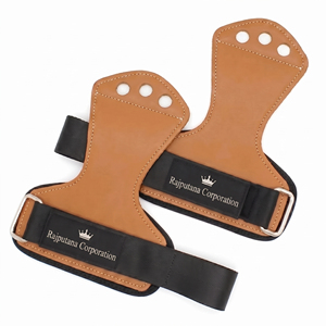 Protège-paume de musculation avec support de poignet, poignée réglable à boucle auto-agrippante, respirant, antidérapant, protection complète, haute résistance - Product Image 1