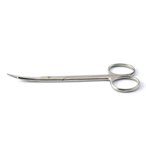 Tijeras Dentales Profesionales Goldman Fox de 5 Pulgadas, Curvas, para Tejidos Quirúrgicos y Encías, de Acero Inoxidable, para Operaciones Veterinarias - Product Image 3