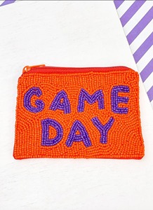 Monedero de cuentas con cremallera para el Día del Partido, accesorio para aficionados al deporte, colores personalizados del equipo, regalo NCAA - Product Image 2