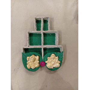 Ramo de Flores de Yute Hecho a Mano, Tela Teñida, Decoración Única para el Hogar, Centro de Mesa para Bodas, Regalo Decorativo Ecológico, Acento Rústico, India - Product Image 1