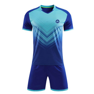 ชุดกีฬาฟุตบอลชุดนักกีฬาเสื้อผ้ากีฬาน้ำหนักเบาระบายอากาศได้ - Product Image 1