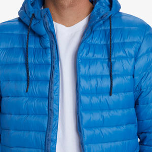 Blouson Bomber Matelassé Personnalisé en Toile, Style Urbain, Décontracté, Zippé, Respirant, Coupe-Vent, Léger et de Haute Qualité pour Homme - Product Image 5