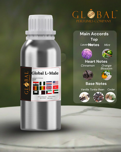 Fragancia inspirada en L-MALE, fragancia premium de alta calidad, larga duración, proveedores al por mayor, fragancia concentrada multiaroma para uso diario. - Product Image 1