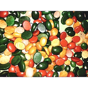 Vente d'usine Mélange de pierres précieuses Pierres d'inquiétude Mélange en gros Pierres d'inquiétude polies Feng Shui Amour Guérison Pierre de bague de doigt métaphysique - Product Image 2