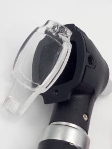 เครื่องมือตรวจหูแบบพกพา FORGELINE FL-ENT-  ชนิดไฟเบอร์ออปติก  ขนาดเล็ก  วัสดุ PVC  สำหรับตรวจหู คอ จมูก  ได้รับการรับรองมาตรฐาน CE โดย Tegra - Product Image 3