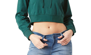 Ensemble de sweats à capuche personnalisés pour femmes 2026 – Hauts courts en molleton pour l'automne – Vente en gros - Product Image 5