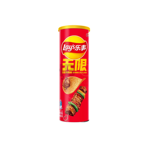 Croustilles de pommes de terre LAYS saveur barbecue, origine Chine, 70g - Product Image 1