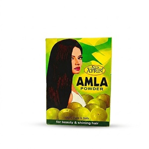 Polvo de Afrin Amla, Cuidado Capilar Herbal, Tratamiento Natural para un Cabello Brillante, Suave, Liso, Fuerte y Saludable - Product Image 1
