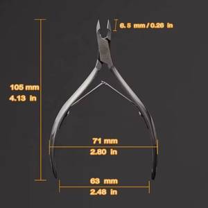 Stainless Steel Straight <b>Nail</b> Clipper Flat Pointed Tip Durable Portable Wide Jaw Opening New Design Professional <b>Nail</b> <b>Tool</b> <b>Nail</b> - Product Image 4