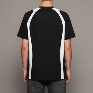 T-shirt pour homme, imprimé sur mesure, coton, col rond, tee-shirt tendance, respirant, doux, confortable, vêtements décontractés, fabrication OEM ODM - Product Image 5