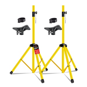 Par de Soportes para Altavoces de 5 Niveles, Ajustables en Altura, para PA, DJ, Trípode, Soportes para Monitores de Estudio con Inserto de 35 mm - Product Image 1