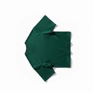 T-shirt de luxe en strass pour homme, vente en gros, tissu épais vierge, style hip-hop, imprimé graphique scintillant en cristal, manches courtes - Product Image 4