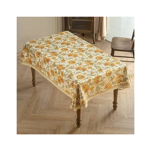 Nappe à Rayures Pastel Aquarelle 70x120 Pouces, Décoration de Table Contemporaine, Taille et Grammage Personnalisables, Durable - Product Image 5