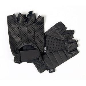 Guantes de Motociclista de Cuero Perforado Duraderos, Transpirables, de Medio Dedo, para Conducir Motocicletas, OEM, Personalizados, Venta al Por Mayor, Pedidos al Por Mayor - Product Image 3