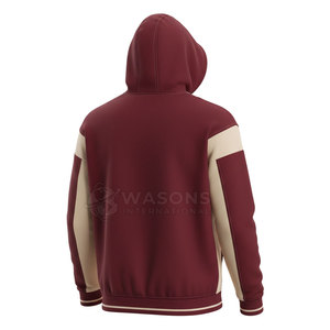เสื้อฮู้ดแขนยาวผ้าฝ้าย 100% สีพื้น สำหรับออกกำลังกาย วิ่ง และสวมใส่ทุกวัน สตรีทแวร์ ดีไซน์ใหม่ วางจำหน่ายแล้ว - Product Image 5
