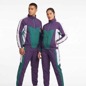 Ensemble de survêtement de sport personnalisé pour l'entraînement, jogging et sweat-shirt, ensemble de pantalons de jogging, ensemble de survêtement de course en tissu coupe-vent unisexe - Product Image 3