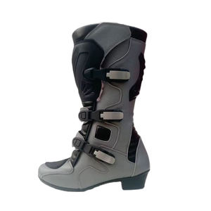 Chaussures de moto de haute qualité, maillot de course pour homme, bottes de moto en cuir, respirantes, imperméables, durables, chaussures de motard - Product Image 6