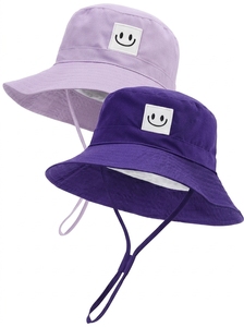 Chapeau Bob Unisexe en Coton pour Enfants, Protection Solaire UPF 50+, pour Garçons et Filles, Idéal Été, Pêche, Plage, Respirant et Doux - Product Image 2