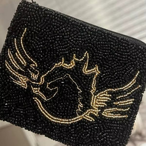 Bolso Bandolera de Algodón Hecho a Mano de Diseño Bohemio Indio para Mujer, Pequeño Monedero con Cuentas, Bolso de Noche para Compras - Product Image 1