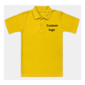Men <b>polo</b> Solid for Shirt Knitted Short Sleeve Breathable Fabric Design Button Regular Fit Polyester/Cotton Custom Logo printing - Product Image 4