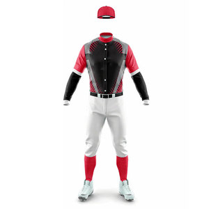 Youth Sizes Plain Sublimated Design Pattern <b>Baseball</b> Uniform Adults Wear Fashion Full Kit Suit Long Sleeve Jersey with Pants - Product Image 5