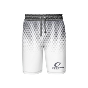 2026 Latest High Quality Men's Gym Shorts Casual Solid Pattern Breathable Quick Dry Canvas Fabric <b>Custom</b> Made Size OEM Service - Product Image 1