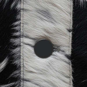 Chaqueta de Cuero Vacuno Personalizada de Alta Calidad para Hombre, Cuello Alto, Estampado Frontal, Invierno, Teñido Liso, Reversible - Product Image 3